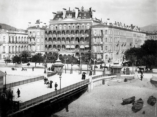 Hôtel des Anglais in Nice 1900