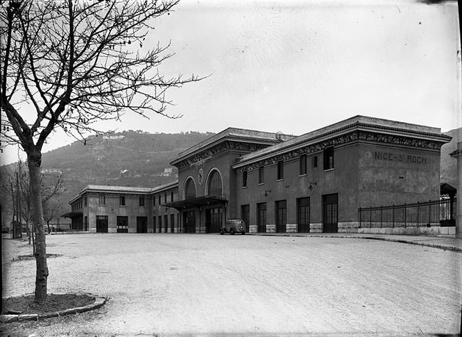 Nice, Gare de St-Roch around 1935