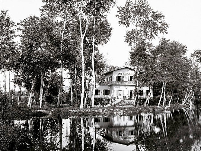 le bois de Boulogne Nice 1865