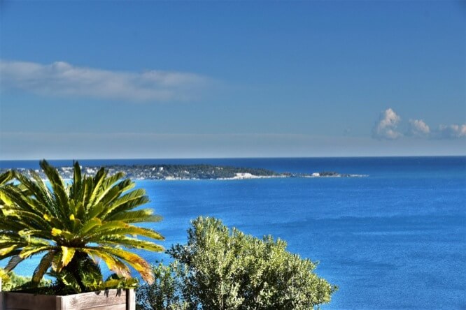 Amazing view on Cap d'Antibes from Golfe Juan
