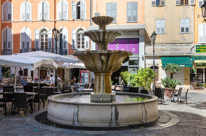 Louis XV Fountain Grasse French Riviera