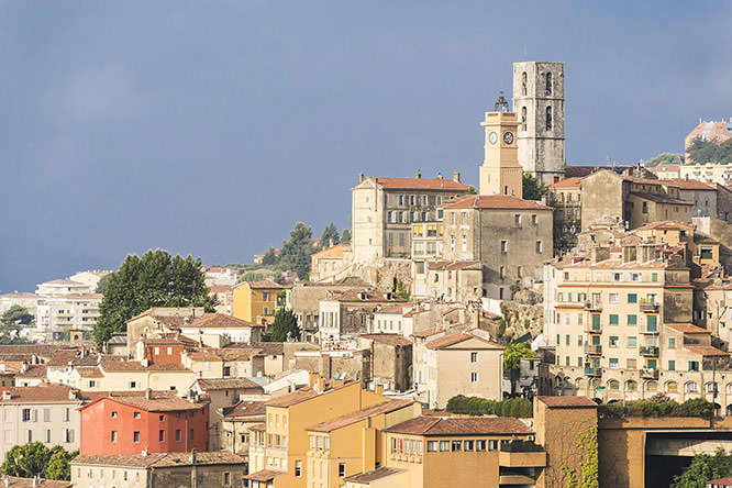 Old town of Grasse French Riviera