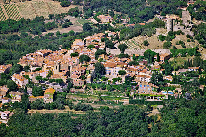 Grimaud village French Riviera
