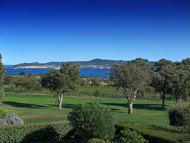 View on Saint Tropez French Riviera