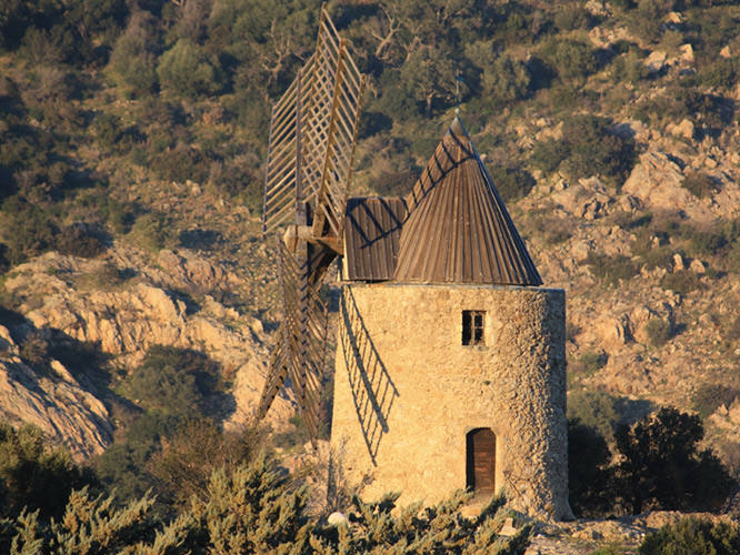 17th century Saint Roch's windmill French Riviera