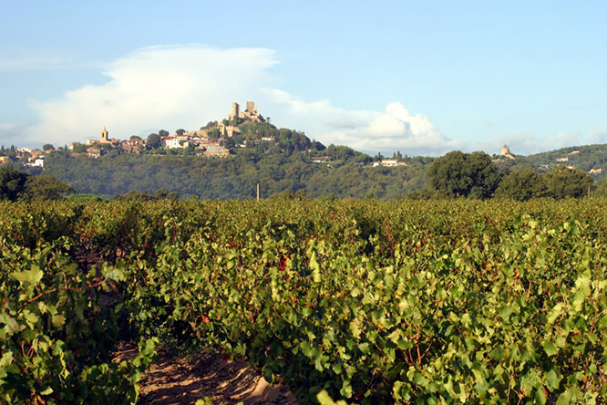 Grimaud castle French Riviera