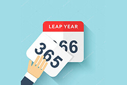 Leap years in France