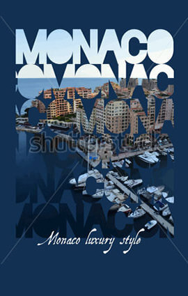 Monaco Illustration