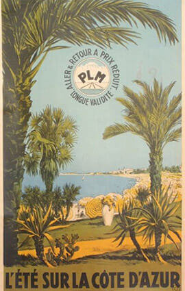 L'été sur PACA Illustration