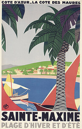 Sainte Maxime Illustration