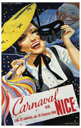 Carnaval de Nice Illustration