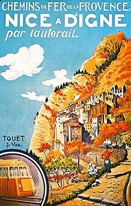 Chemin de fer de Provence Illustration