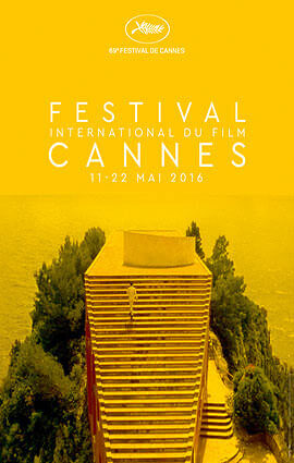 Cannes Movie Festival 2016 Illustration