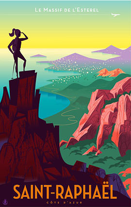 St Raphaël Illustration