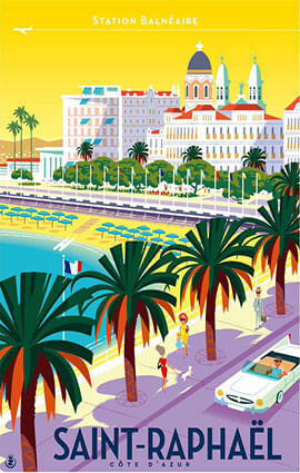 St Raphaël Illustration