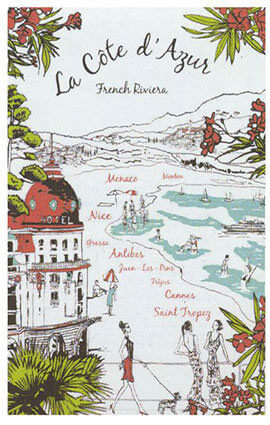 La Côte d'Azur illustration