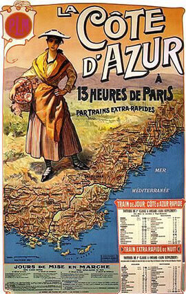 La Côte d'Azur illustration