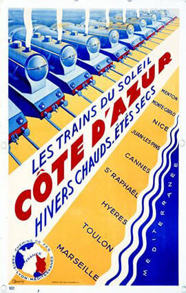 Les trains du soleil illustration