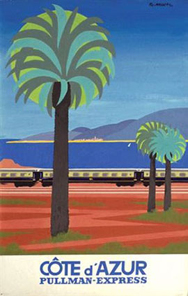 Côte d'Azur Pullman Express illustration