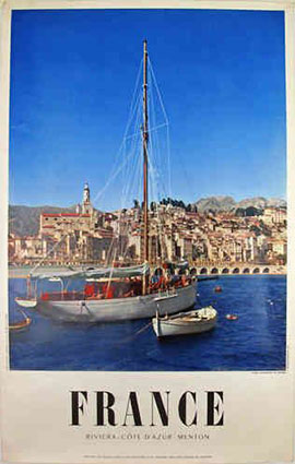 Menton 1958 by Desfosses