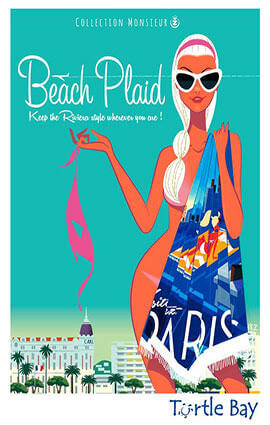 French Riviera Illustration