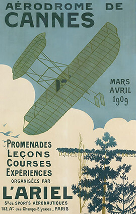 French Riviera Illustration