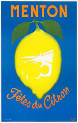 French Riviera Illustration