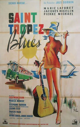French Riviera Illustration
