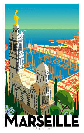 Marseille Illustration
