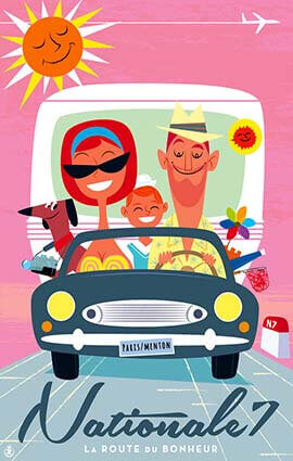 Cassis Illustration by Monsieur Z