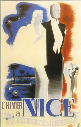L'hiver à Nice Illustration