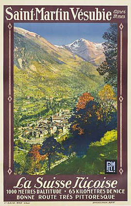 St Martin Vésubie Illustration