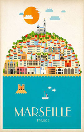 Marseille Illustration