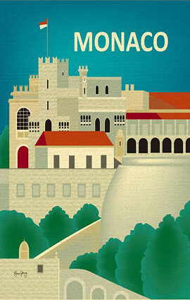 Monaco illustration
