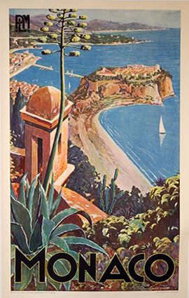Monaco Illustration