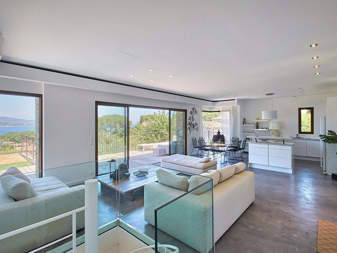 Contemporary French Riviera Interior Design