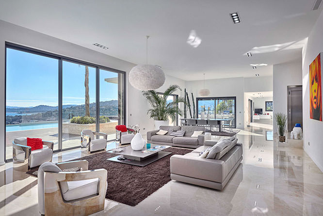 Contemporary French Riviera Interior Design
