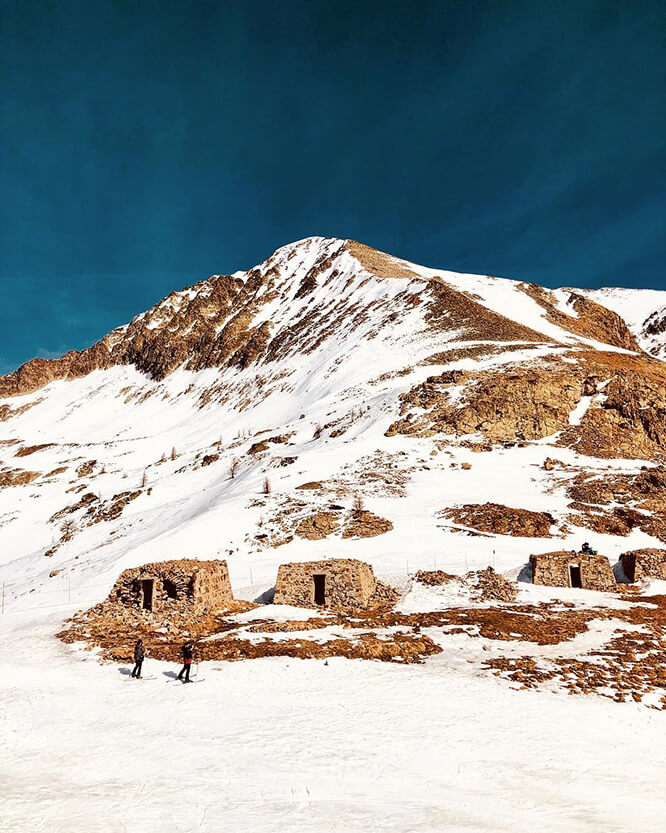 Blockhaus in Col de la Lombarde