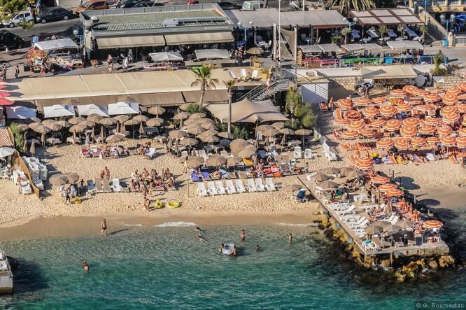 Beach in Juan-les-Pins