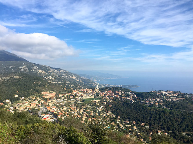La Turbie, Cap Martin and Ventimiglia