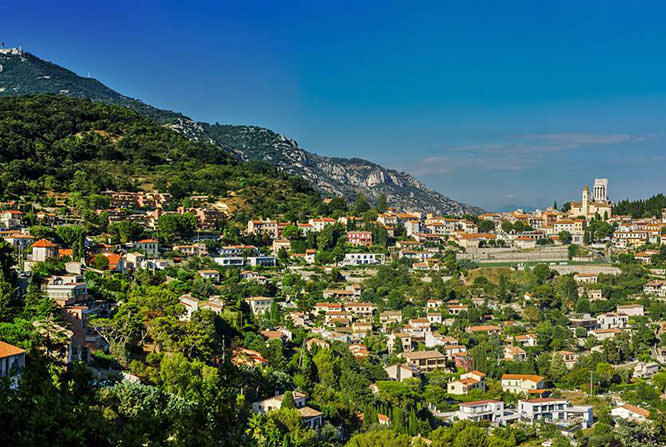 View of La Turbie