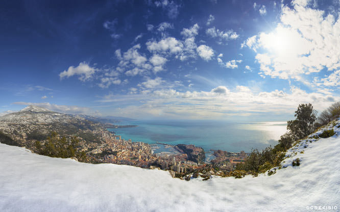 Monaco in Winter