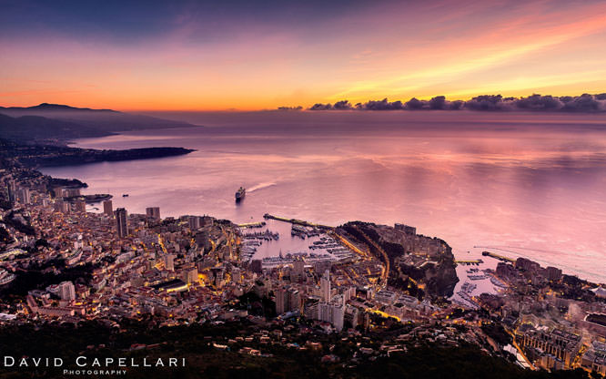 Monaco Winter Twilight Monaco Winter Twilight