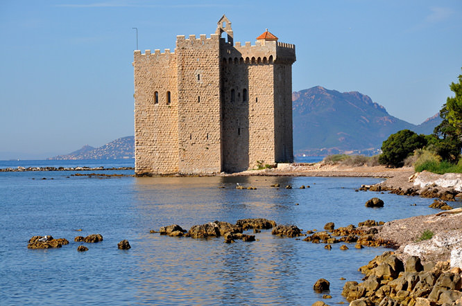 Fortified monastery of St Honorat Lerins Islands