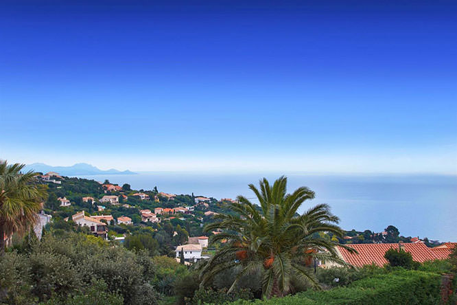 Residential hills of Les Issambres French Riviera
