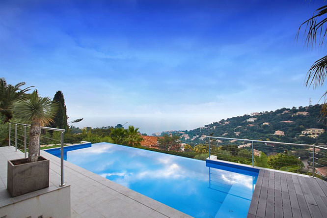 Residential hills of Les Issambres French Riviera