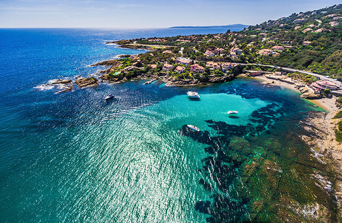 Beach in Les Issambres