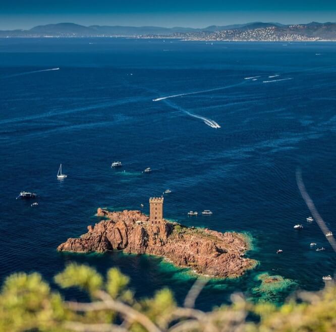 Île d'Or, le Dramont