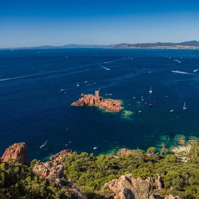 Île d'Or, le Dramont