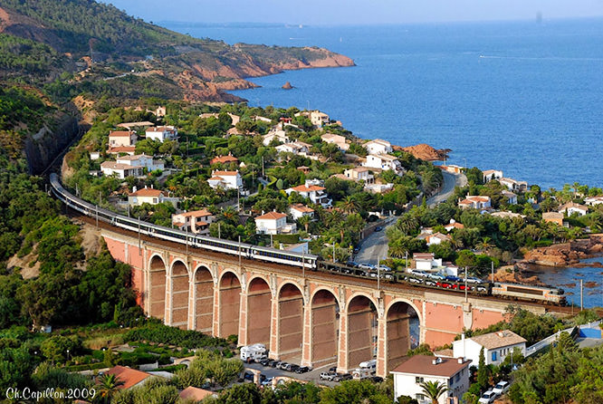 Viaduc d'Anthéor French Riviera
